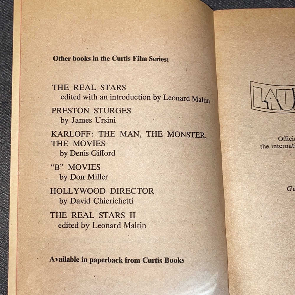 Vintage The Laurel & Hardy book. Official book.  1st Edition 1973 - Picture 4 of 7
